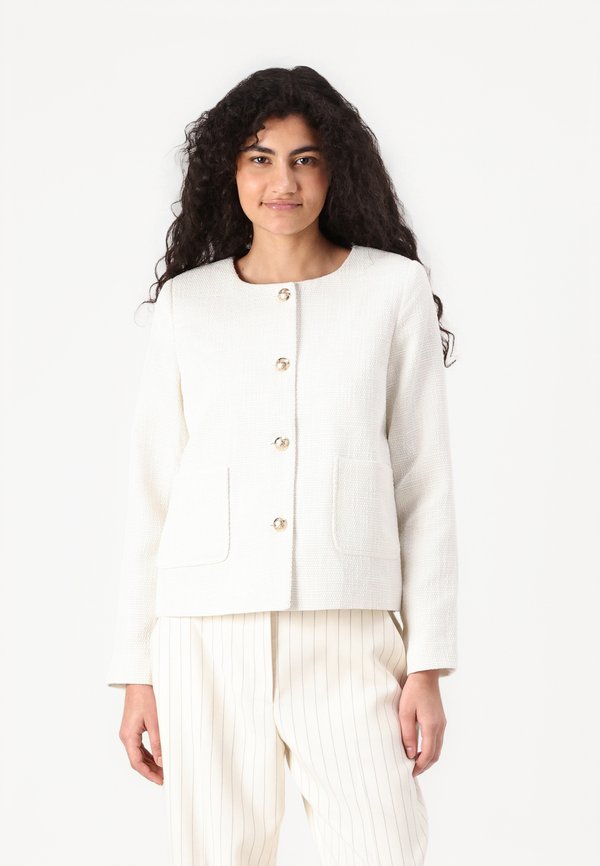 PCFABIOLA - Light jacket - cloud dancer