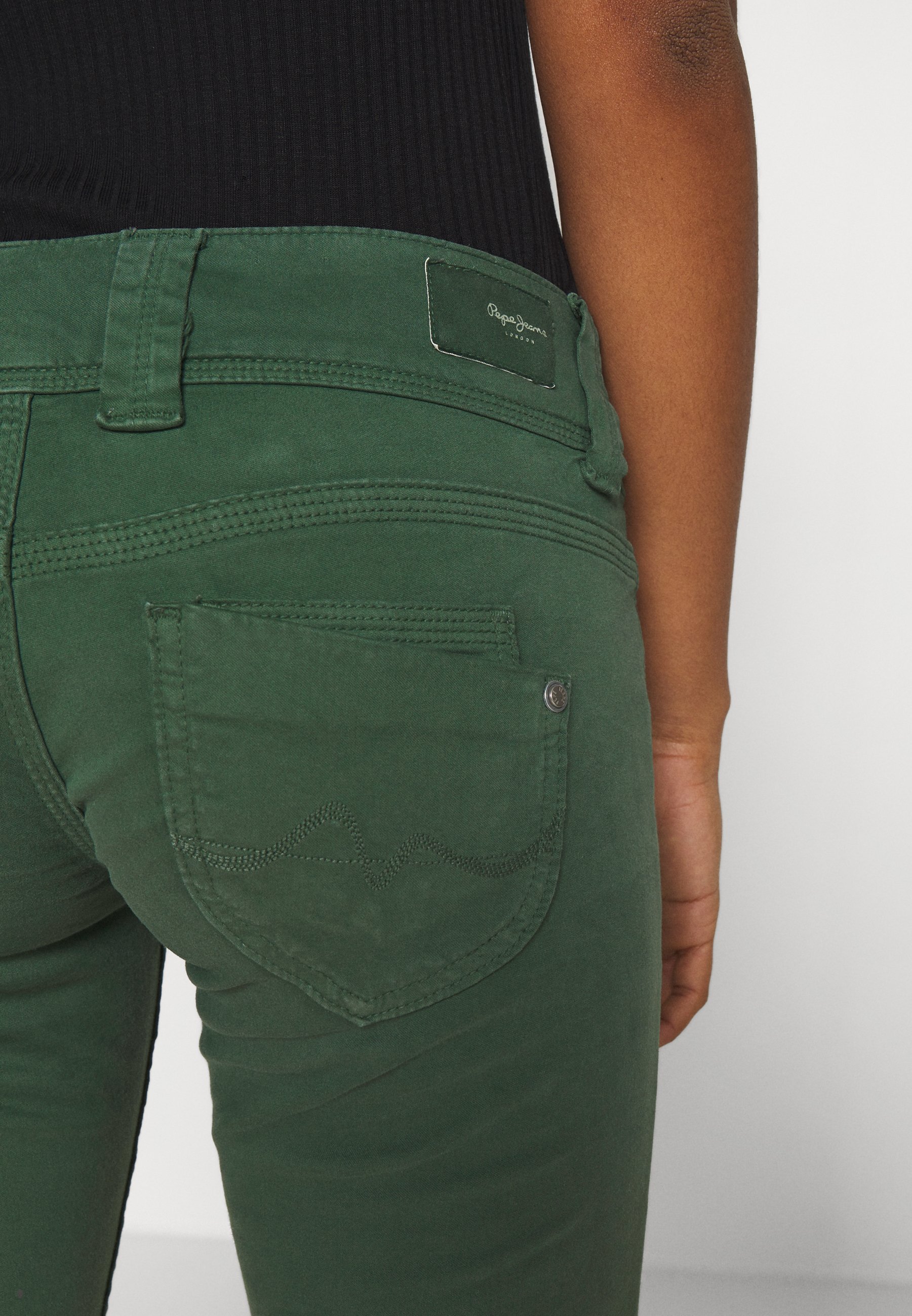 Pepe Jeans VENUS - Pantalones - bottle green/verde oscuro - Zalando.es