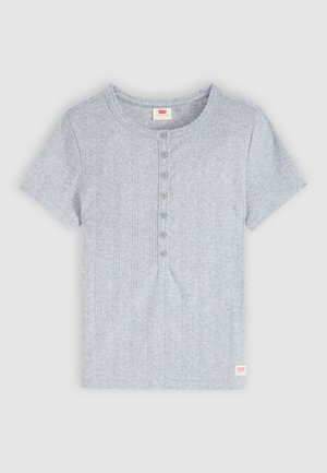 Levi's®, DRY GOODS POINTELLE - T-shirt basic - heather gray