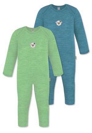 2ER PACK  - Jumpsuit - grün blau