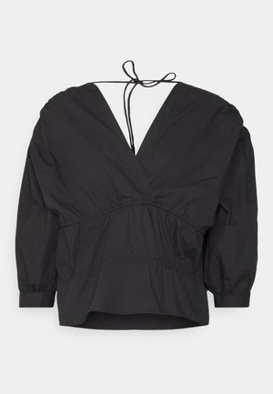 2nd Day, PHINE CRISPY - Bluse - meteorite black