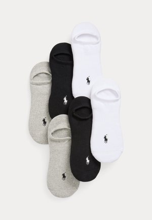 Polo Ralph Lauren, PERFORMANCE HIGH CUT LINER SOCK 6 PACK - Pedulini - assorted