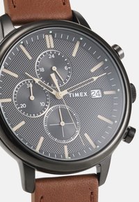 Timex CHICAGO CHRONOGRAPH - Chronograaf - brown/black