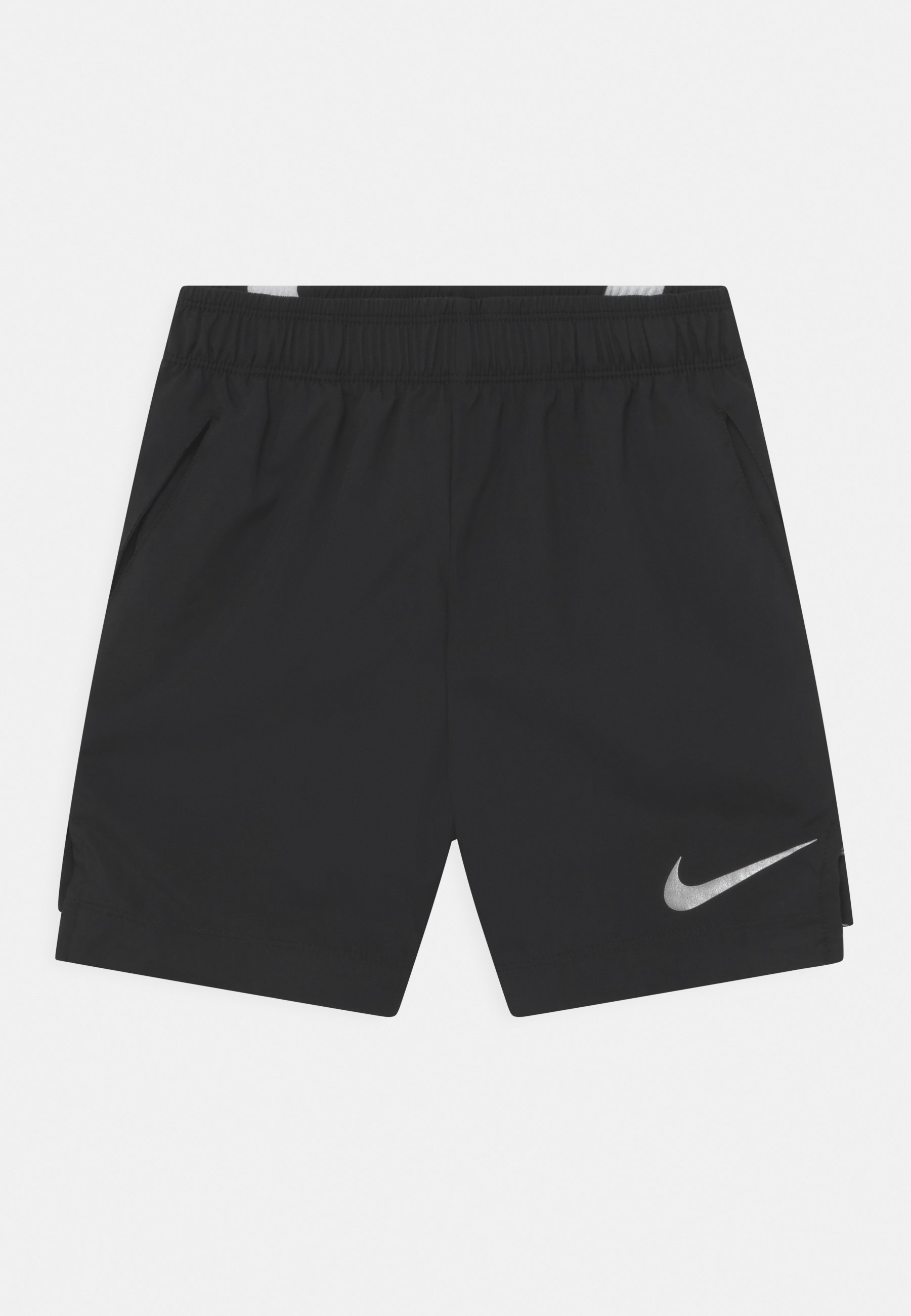 Nike Performance Pantaloncini sportivi - black/white/reflect silver/nero -  Zalando.it