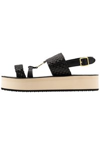 GANT MIDVILLE  - Platform sandals - black