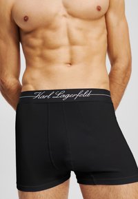 KARL LAGERFELD HOTEL KARL (PACK OF 3) - Ozke boksarice - twill black burnt olive
