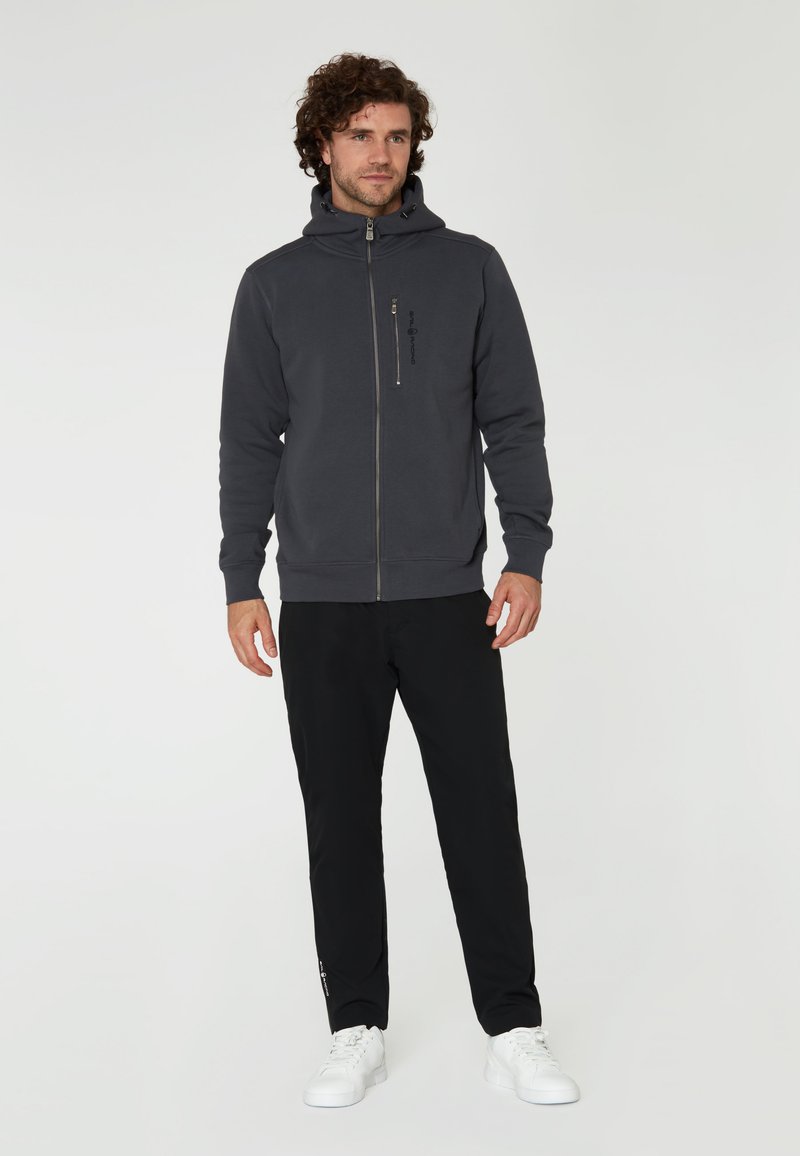 Sail Racing ZIP HOOD - Tröja med dragkedja - dark steel blue