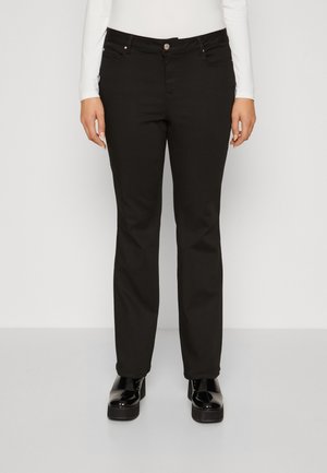 Vero Moda Curve VMCFLASH - Flared Jeans - black