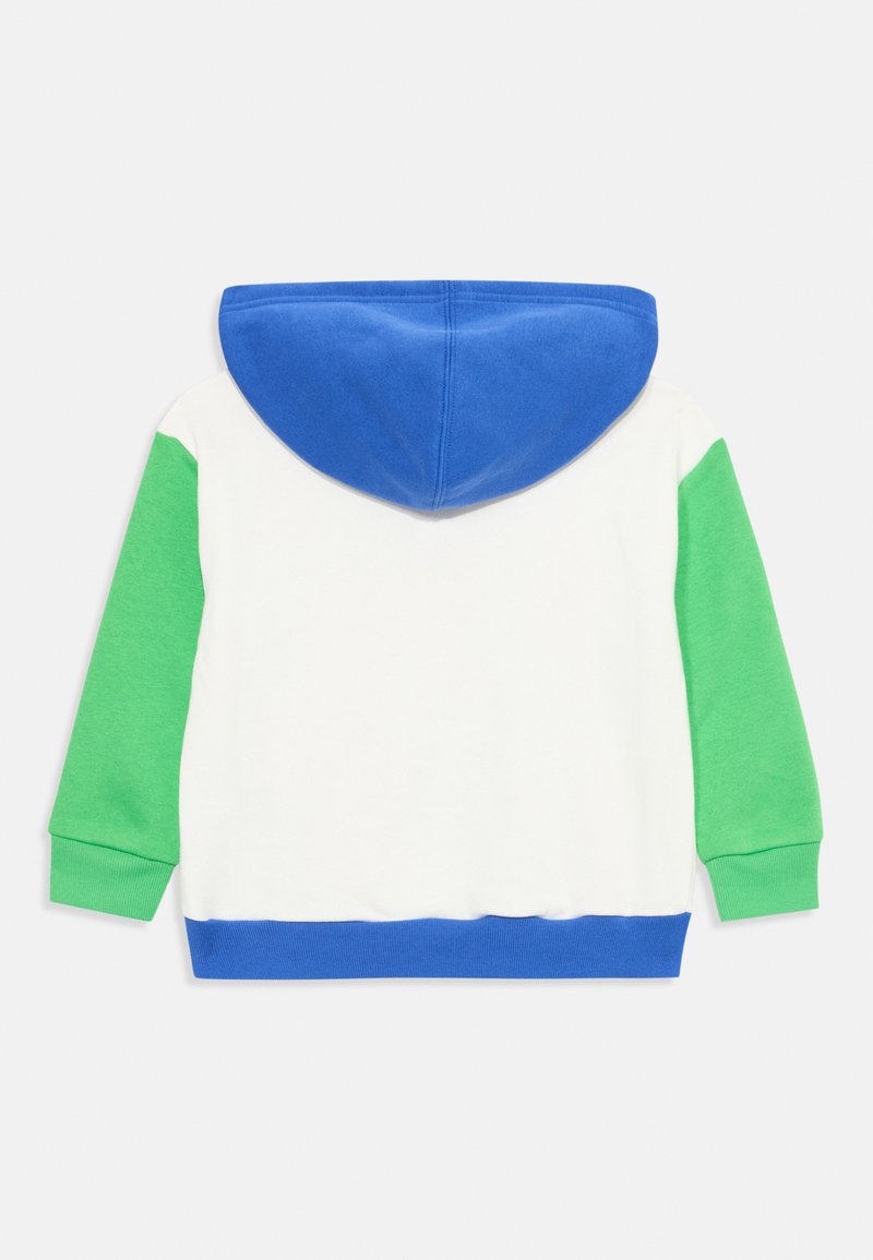 sweat garcon zippe a capuche en maille piquee bleu sweats garcon | GÉMO