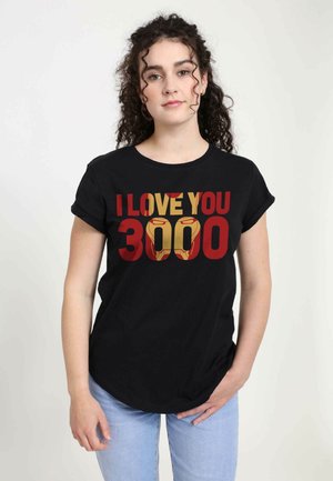 MARVEL LOVE YOU 3000 - T-Shirt print - black