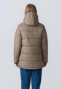 TeeShoppen Vinterfrakke - beige