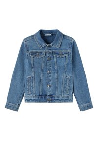 Džínová bunda ve světle modré barvě s klasickým límcem, zapínáním na knoflíky vpředu, dvěma náprsními kapsami a bočními kapsami. Disponuje kontrastním prošíváním.
