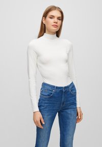 BOSS EMATA - Långärmad tröja - weiss