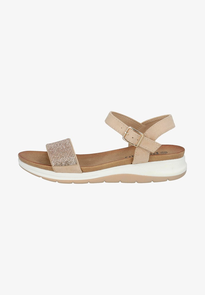 Palado NOTAN - Sandalias de cuña - beige