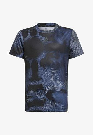 HIGH INTENSITY DESIGNED - Print T-shirt - blue