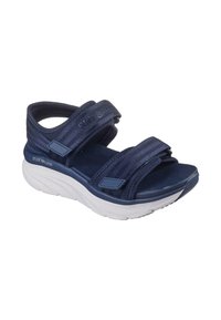 Skechers DLUX - ADORED DAYS - Sandalias de senderismo - azul