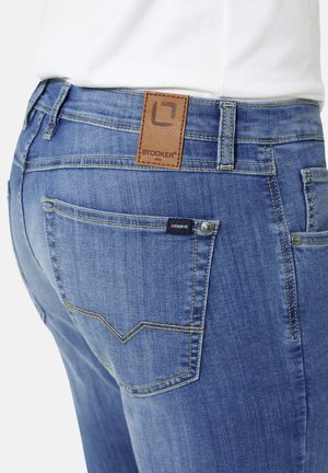 Stooker Men, Straight leg jeans - light blue