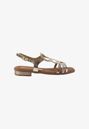 KESLEM, SANDALIAS KESLEM, MUJER - Sandalias - gold-coloured