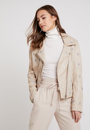 Læderjakker - creme