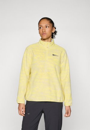 Jack Wolfskin BIG SKY  - Fleece trui - lemon ice