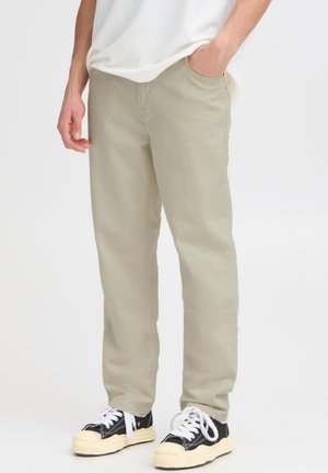 Solid SDIVER - Jeans straight leg - oatmeal