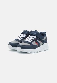 Skechers LIGHTWEIGHT GORE STRAP - Sneakers laag - navy/red