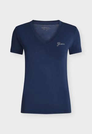 Guess, - T-shirt z nadrukiem