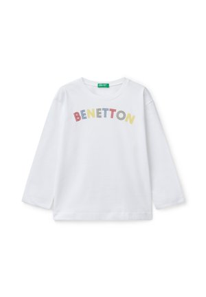 United Colors of Benetton Langarmshirt - white