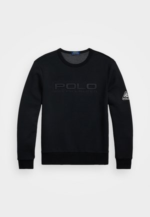 Polo Ralph Lauren LOGO DOUBLE-KNIT SWEATSHIRT - Sweatshirt - black