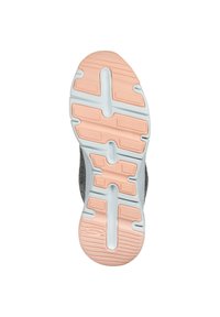 Skechers Sport ARCH FIT COMFY WAVE  - Stringate sportive - gray knit / pink trim