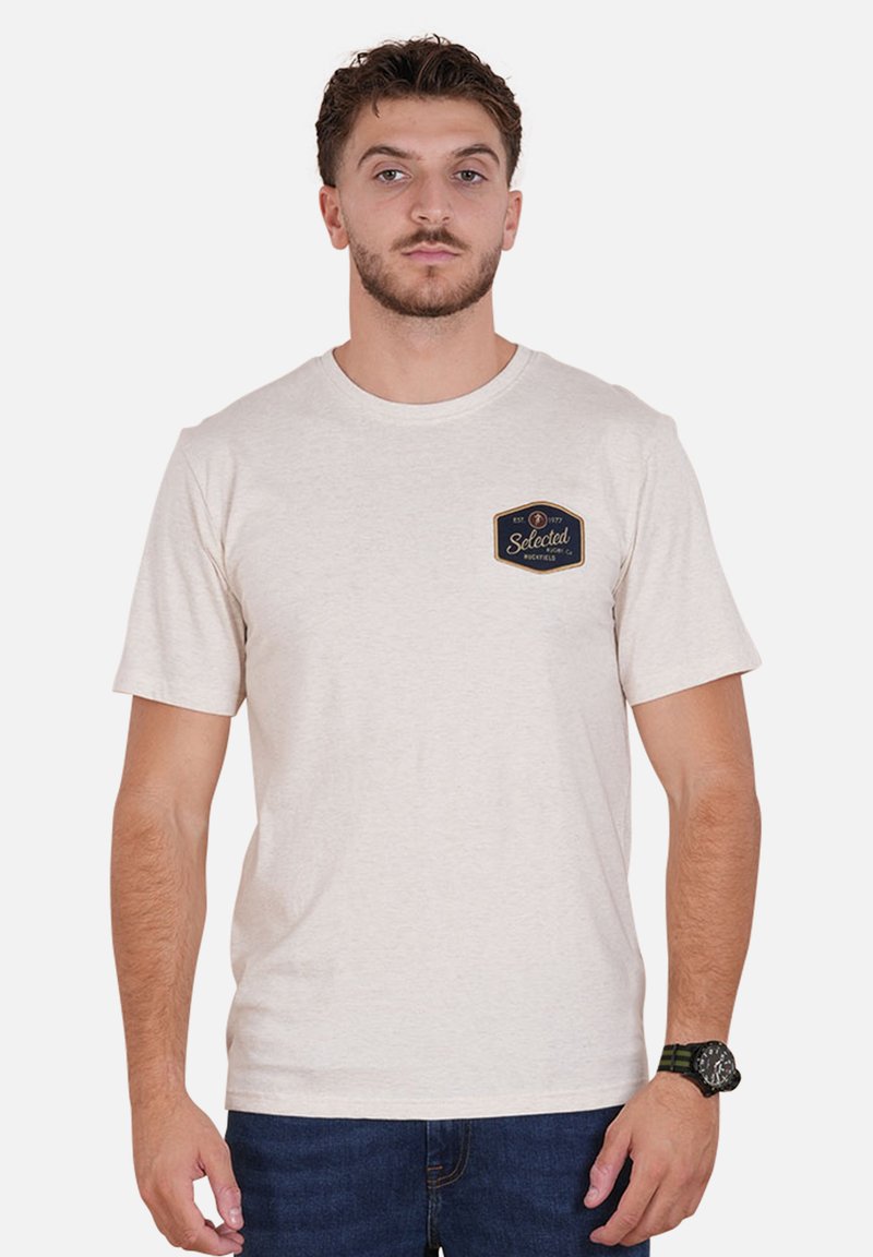 Ruckfield T-shirt imprimé - écru