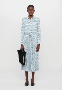 Tory Burch PRINTED DRESS - Rochie tip cămașă - blue lucky duck