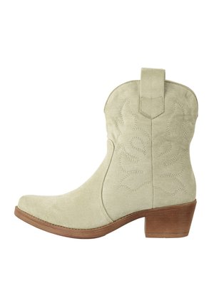 Bottines de cowboy / motard - gruen madrid