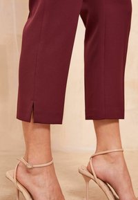 Friends Like These TAILORED SEAM  - Nadrágok - burgundy red