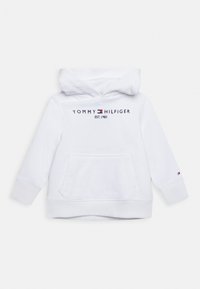 Tommy Hilfiger - ESSENTIAL HOODIE UNISEX - Džemperis su gobtuvu - white Miniatiūros vaizdas 1