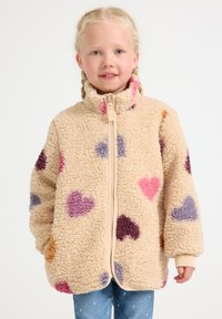 Lindex JACKET PILE - Flísová bunda - light dusty lilac