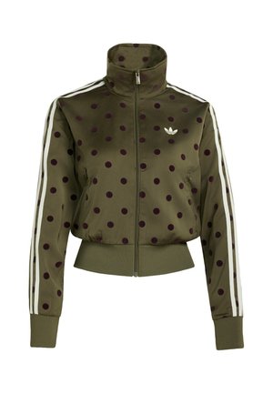 adidas Originals, SATIN POLKA DOTS TT - Sweatjacke - olive strata