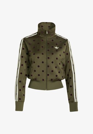 adidas Originals, SATIN POLKA DOTS TT - Sweatjacke - olive strata