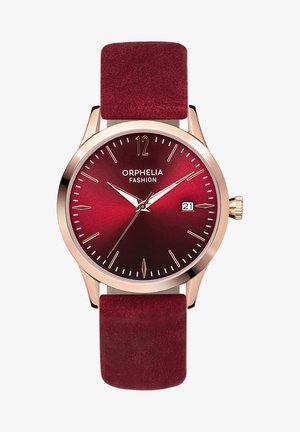 Watch - burgundy