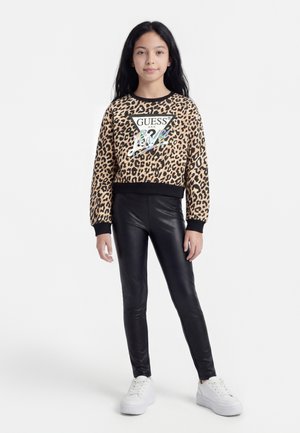Guess JUNIOR OVERSIZE CROP ACTIVE - Sweatshirt - multi-coloured
