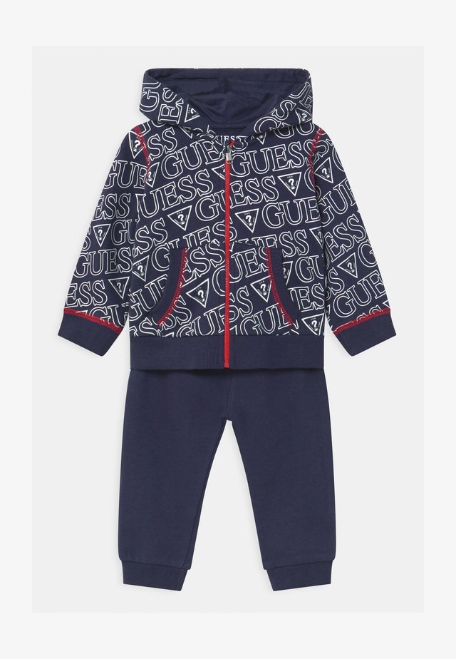 HOODED ACTIVE BABY SET - Trainingsanzug - dark blue