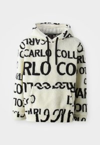 HOODIE OVERSIZE UNISEX - Fleecepullover - white