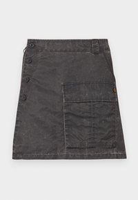 VINTAGE MINI SKIRT - Denim skirt - vintage grey