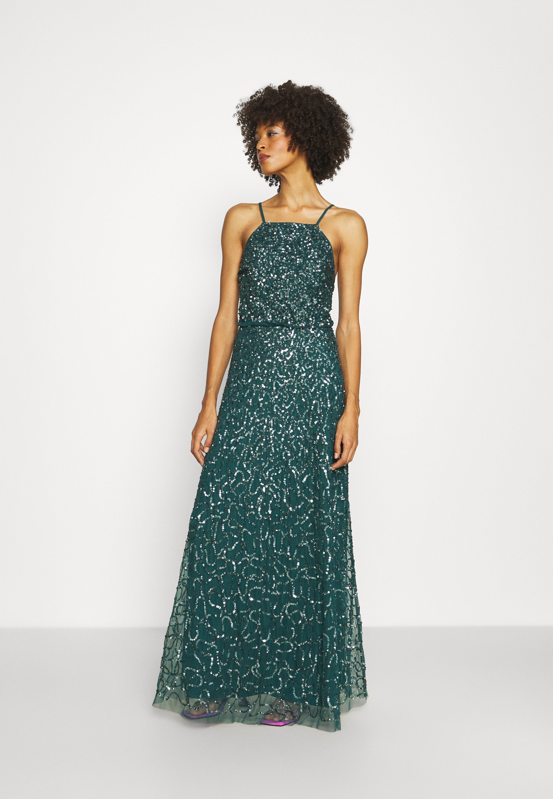 teal occasion dress uk