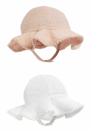 2 PACK  - REGULAR FIT - Chapeau - white pink