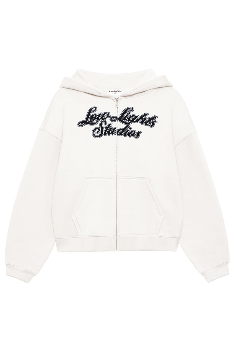 LOW LIGHTS STUDIOS® Sweater met rits crème