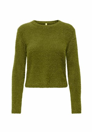 ONLY, KNITTED PULLOVER ONLKERRY KNITTED PULLOVER - Pullover - cardamom seed