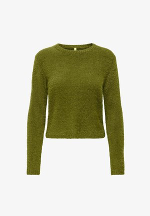 ONLY, KNITTED PULLOVER ONLKERRY KNITTED PULLOVER - Pullover - cardamom seed
