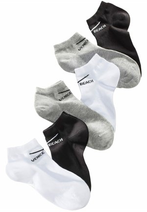 Venice Beach 6 PACK - Socken - schwarz/weiß/grau