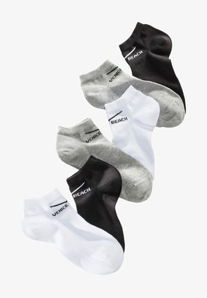 Venice Beach 6 PACK - Socken - schwarz/weiß/grau
